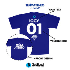 Customize your own GetBlued Team Ateneo Shirsey